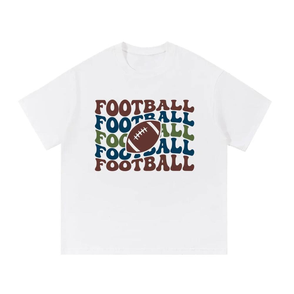 Retro Football T-Shirt Game Day Shirt Football Fan Top Tailgate Gift